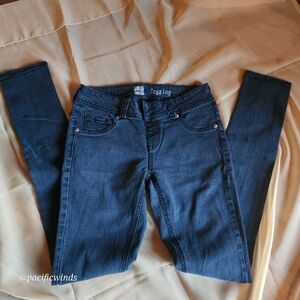 Mossimo Jeggings Jeans Leggings Black Size 2